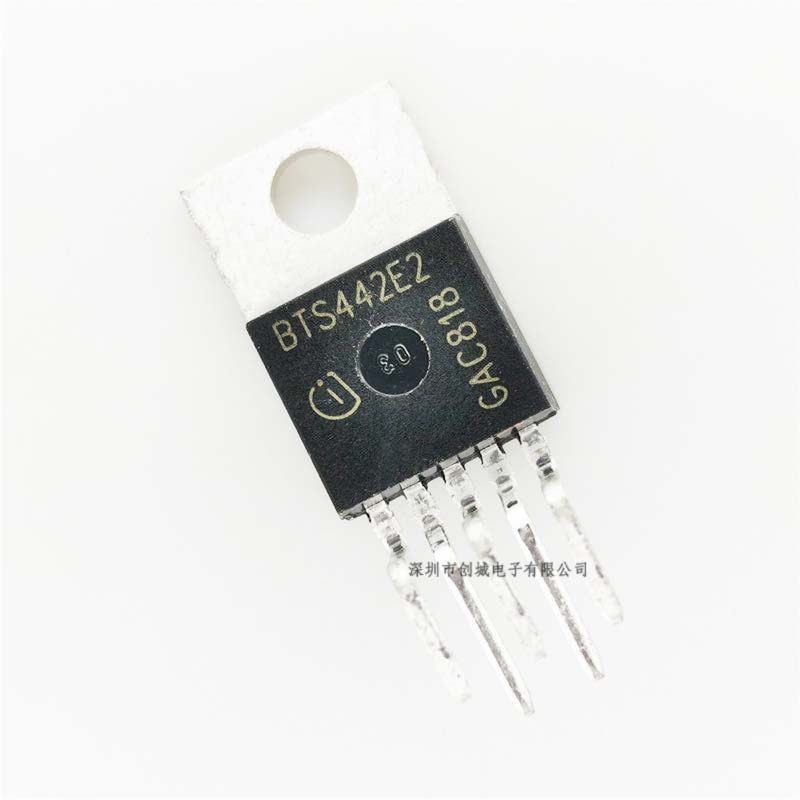 BTS442E2   TO-220   Direct insertion   intelligence High side power switch Voltage stabilizing chip IC   electric machinery Driver
