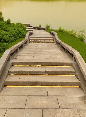 中式石栏杆河道护栏花岗岩仿古