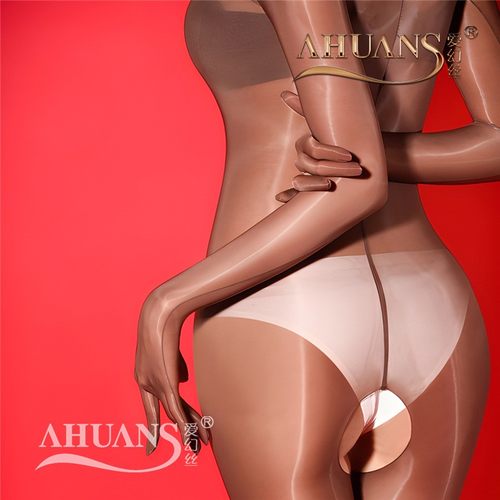 5D涞超薄油亮蝉翼连体衣