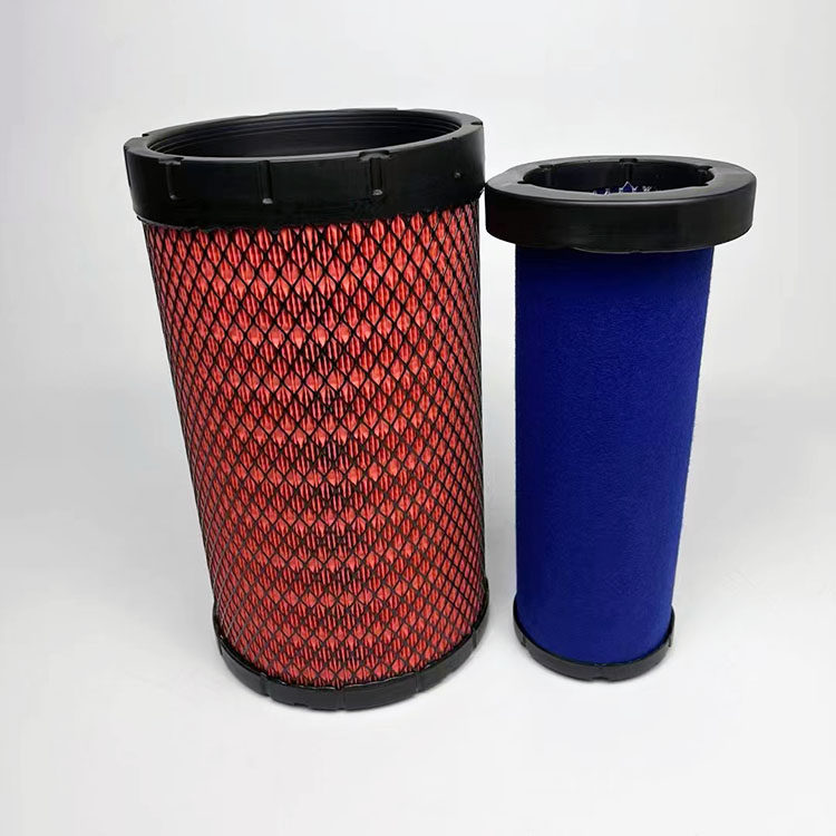 适配新款唐骏轻卡货车空气滤芯空气格滤清器网K2034 2033PU平凹口