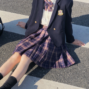 诸神黄昏秋冬现货02jk正版 制服格裙日系学生木禾猫屿高腰短裙