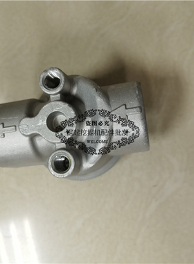 挖掘机沃尔沃VOLVO210B/240B/290机油格座子先导格座液压滤芯座子