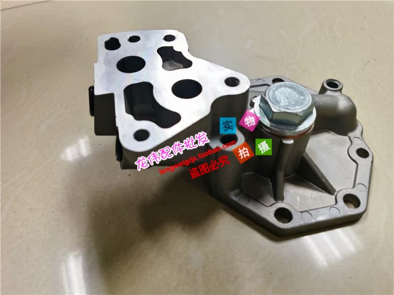 挖掘机配件卡特CAT324D/E325B/E330B机油滤芯座底座机油格座