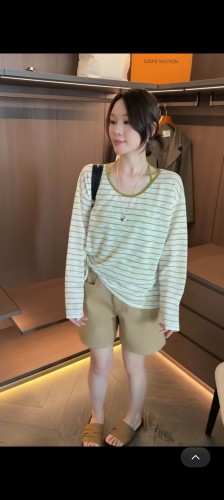 2026夏季新款韩版时尚圆领宽松显瘦百搭长袖T恤女上衣