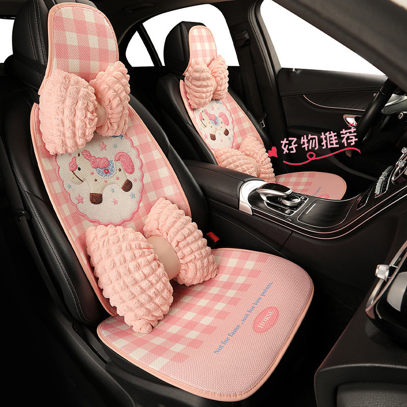 适用于小鹏汽车座椅坐垫P5 P7 G3 G6 G9 X9透气防滑四季座椅套