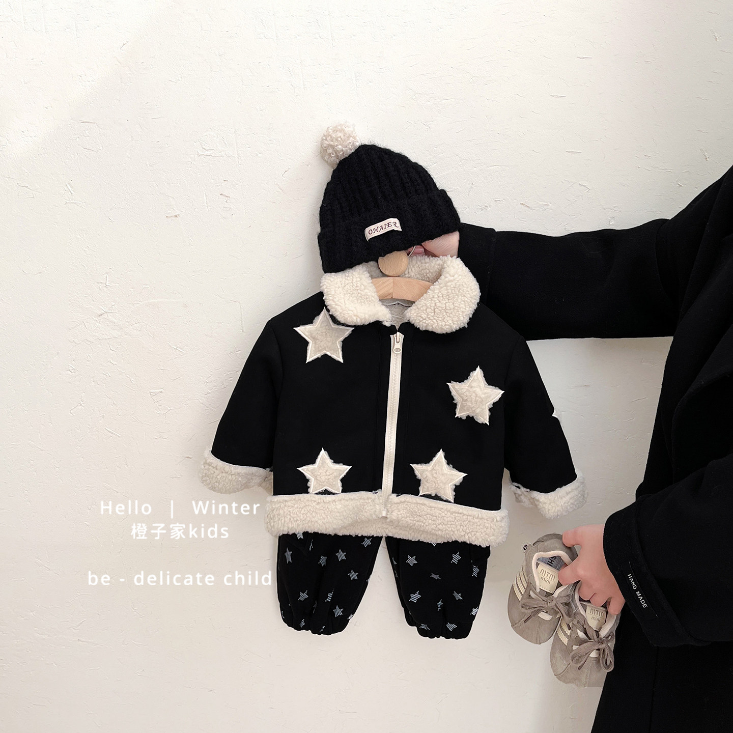 男童冬款翻领棉服套装男宝宝韩版加厚保暖外套婴幼儿加绒印花裤子,童装/婴儿装/亲子装,套装,淘宝优惠券,粉丝福利购,淘宝优惠卷