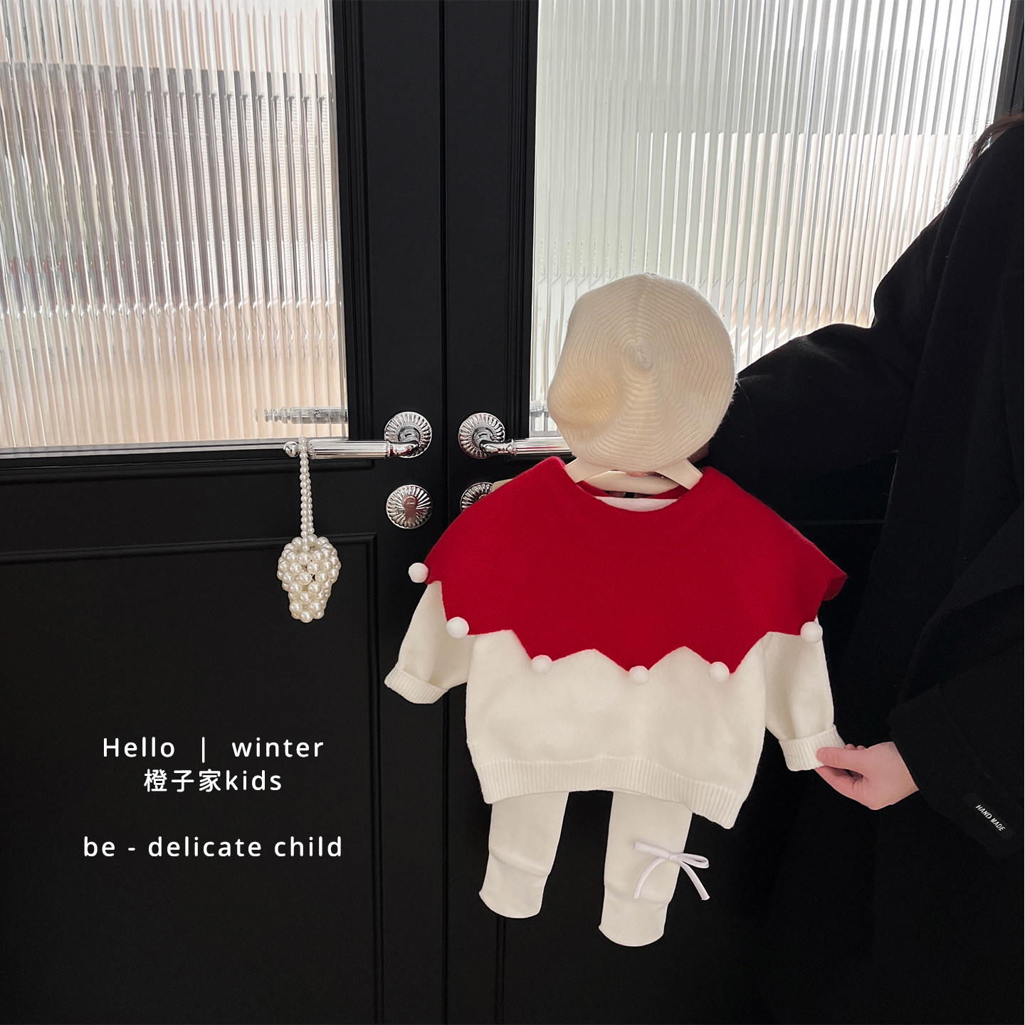 女童冬款可爱毛球针织衫女宝宝洋气加厚保暖毛衣婴儿百搭圆领上衣,童装/婴儿装/亲子装,毛衣/针织衫,淘宝优惠券,粉丝福利购,淘宝优惠卷