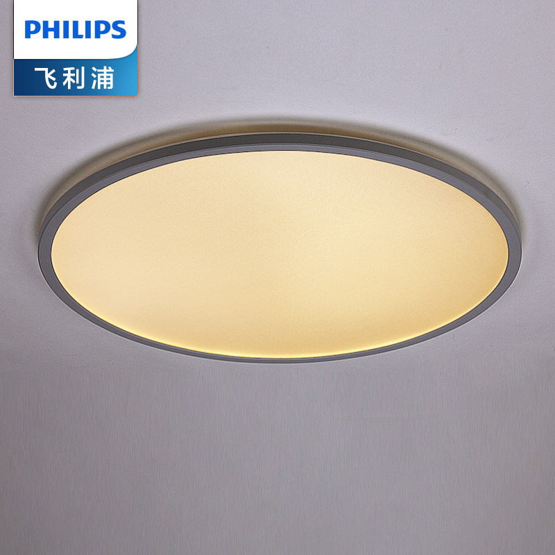飞利浦卧室灯儿童护眼阅读吸顶灯现代简约主卧顶灯2023新款灯具