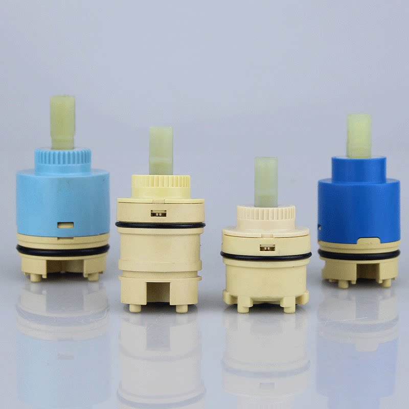 冷热水龙头高脚阀芯 陶瓷片水龙头配件内芯 混水阀心35#40