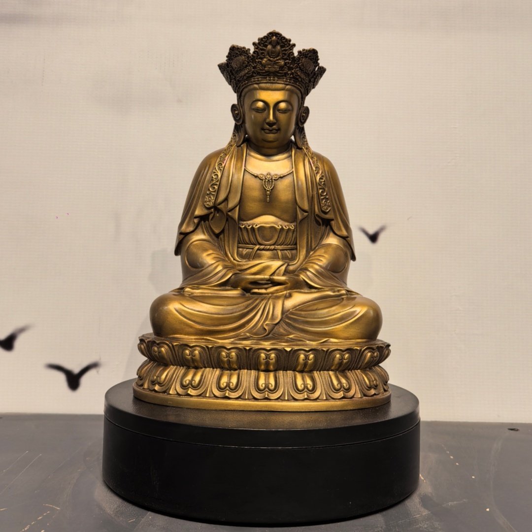 毗卢观音菩萨佛像摆件观世音佛堂