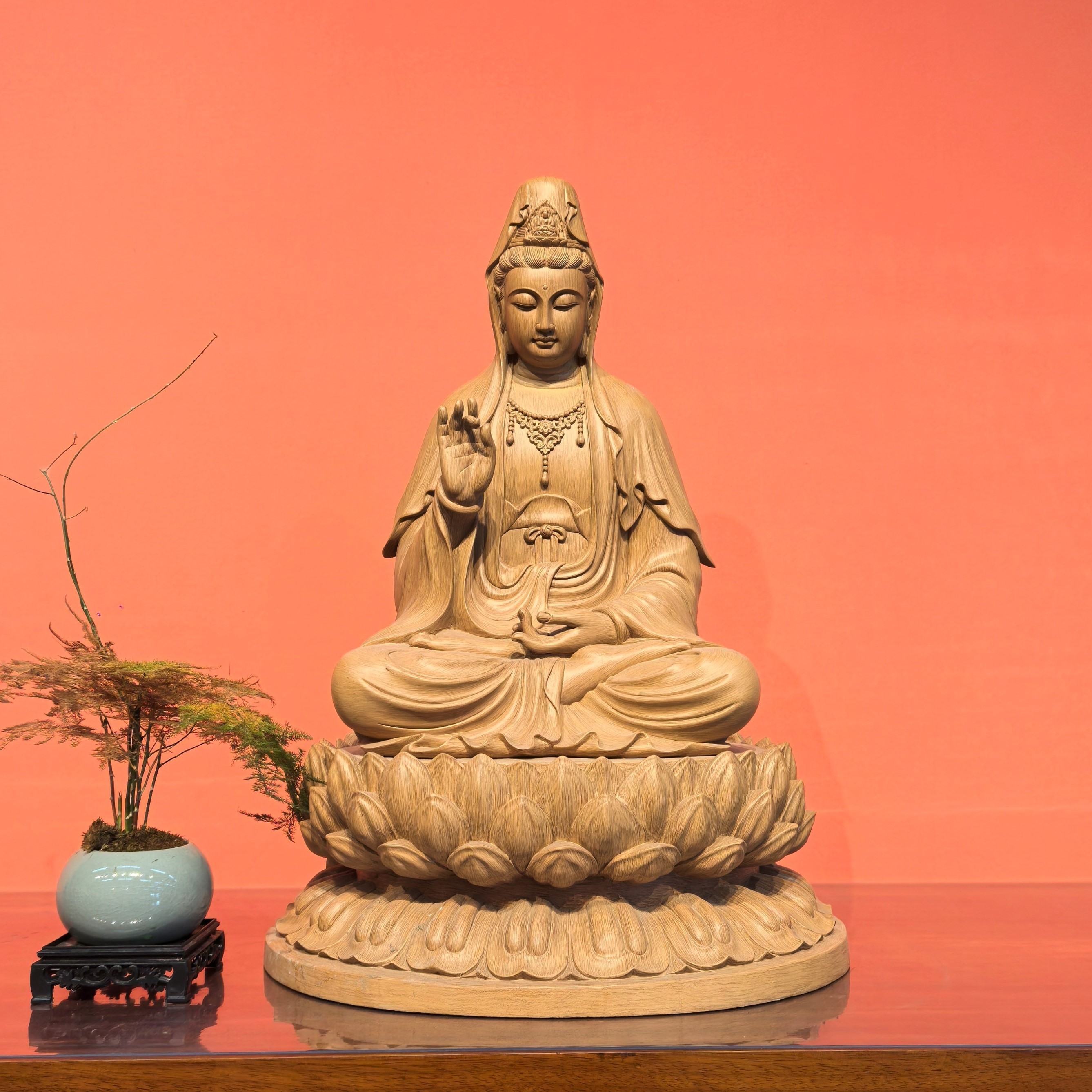 南海观音菩萨佛像家用观世音摆件