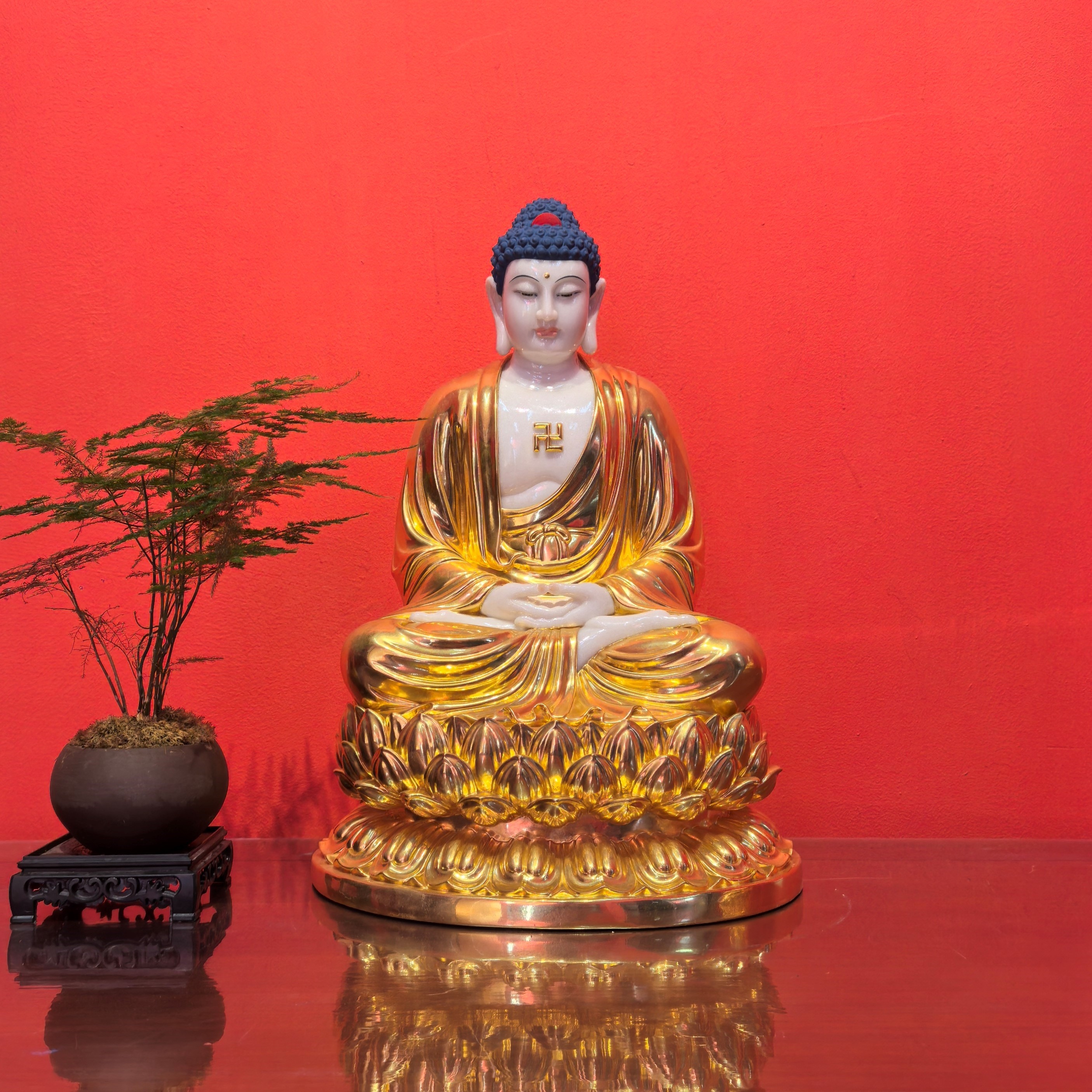 家用阿弥陀佛祖娑婆三圣三宝佛