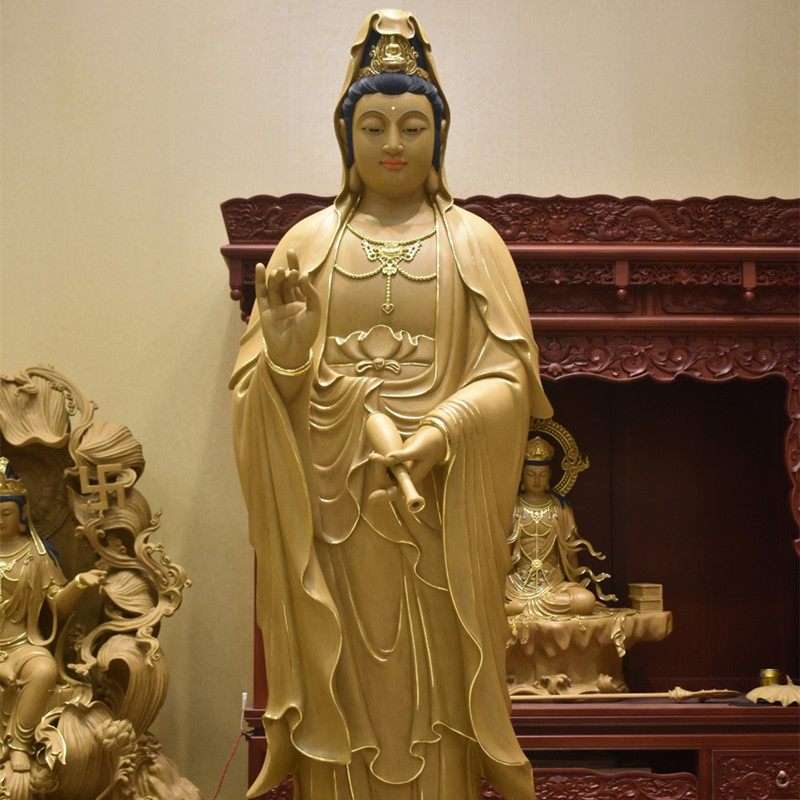 南海观音菩萨佛像观世音菩萨摆件