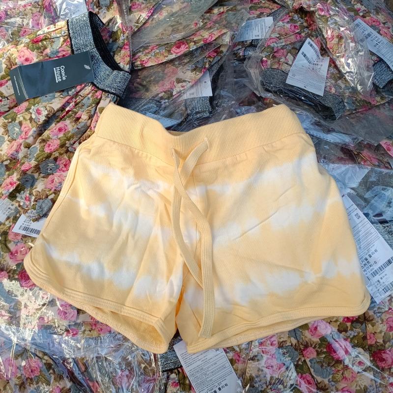 热裤纯棉短裤扎染清仓处理