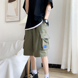 2024夏男宽松工装休闲短裤大码五分裤XZ405-1-K231-P35，男装休闲裤，星座405-1