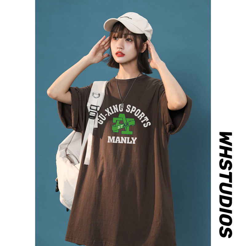 女装类潮流学生t恤上衣短袖宽松体恤半袖XZ405-1-T25-P25,女装T恤,星座405-1