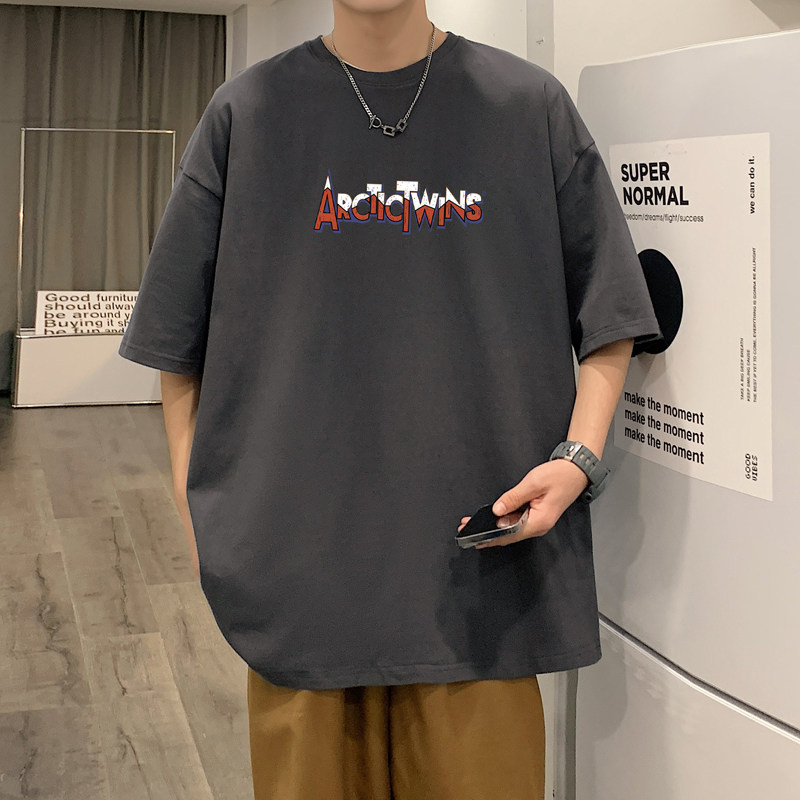 潮流夏季男士宽松大码短袖T恤XZ405-1-T15-P25,男装T恤,星座405-1