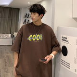 潮流男士宽松半袖T恤夏季新品ins港风大码短袖XZ405-1-T20-P25，男装T恤，星座405-1