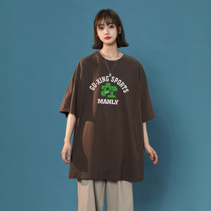 中性风潮流大码圆领短袖T恤男上衣XZ405-1-T25-P25,男装T恤,星座405-1