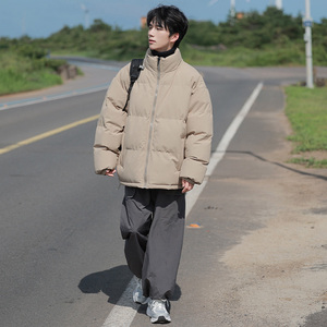 新品冬季大码男士棉服潮流立领棉衣XZ405-1-Y67-P50特图片