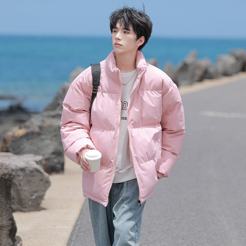 冬季新品港风潮流宽松大码男士棉服外套XZ405-1-Y67-P50特,男装棉衣,星座405-1