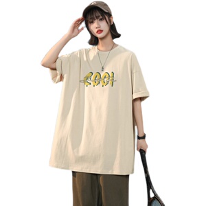女装类目夏女士t恤上衣短袖宽松XZ405-1-T20-P25图片