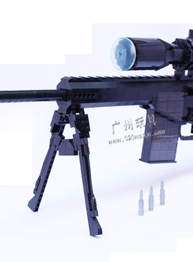 奥斯尼积木SVD狙击突击枪手枪积木步枪CSCF穿越火线游戏武器玩具