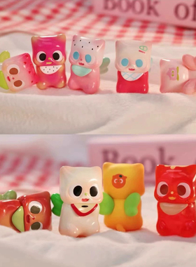 现货正品 新品pitty水果萌粒盲盒明款 创意礼物潮玩娃娃萌粒摆件