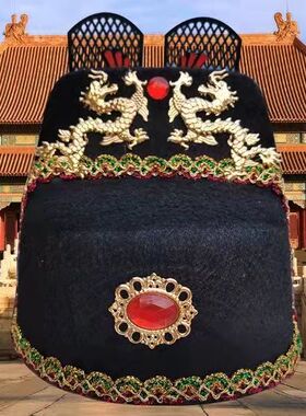 四大名捕古装演出服帽子明朝东西厂锦衣卫侠客汉服帽古代官帽大小