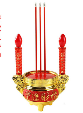 插电电香炉蜡烛灯佛像可供祖先