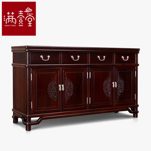 非国标红木东非酸枝(学名:古夷苏木)精品餐边柜1.8米多用柜客