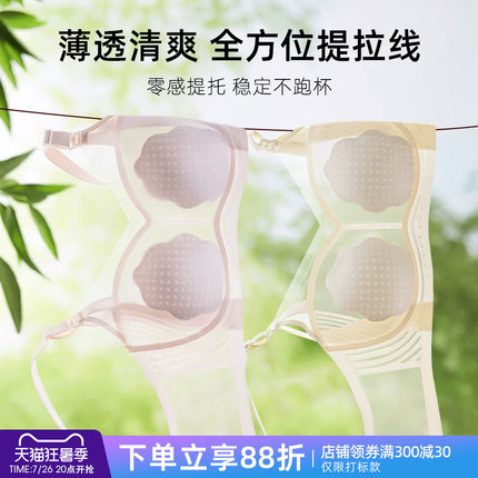 孕之彩哺乳内衣夏季薄款聚拢防下垂怀孕期胸罩产后喂奶孕妇文胸