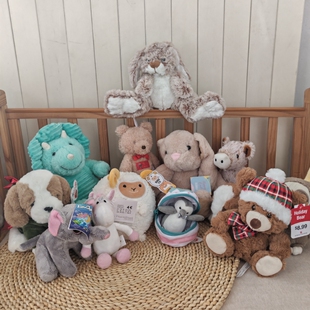 外贸Melissa&Doug大脚兔兔毛绒公仔玩偶陪睡安抚礼物孤品玩具女