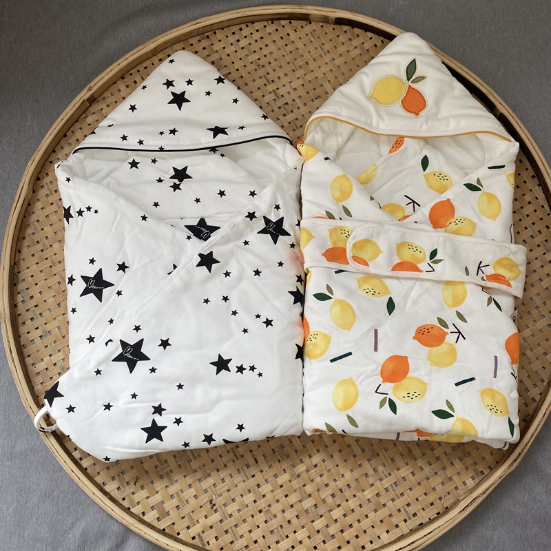 婴儿抱被秋冬季加厚冬款纯棉新生春秋包单产房可拆卸初生宝宝包被