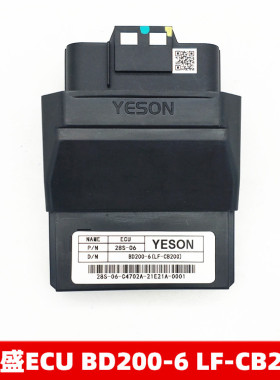 适用街跑200趴赛宝雕200电喷ECU LF-CB200 BD200-6国四电喷点火器