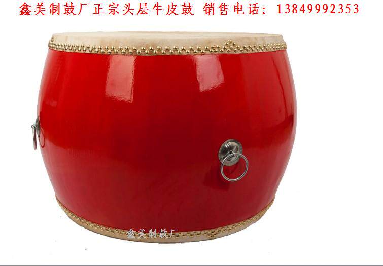 20寸战鼓/堂鼓/头层牛皮鼓/中国鼓/威风大红鼓/乐器表演鼓/民族鼓