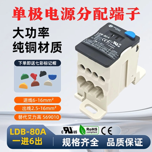 林克韦尔带UL认证一进多出分线器LDB-80A替代艾力高UD-80A分线盒