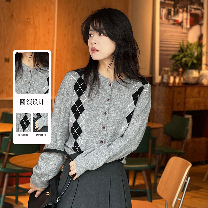 紫淑2025春装商场同款开衫女舒适Z1EA51156