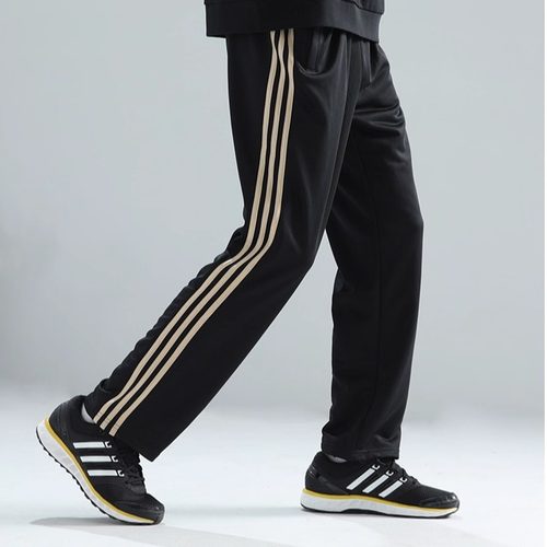ADIDAS阿迪达斯男女运动裤束脚直筒裤休闲裤经典三条杠长裤 TR30P