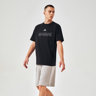 Adidas阿迪达斯短袖 CLTS26CS1 男女情侣黑白圆领全新运动休闲半袖