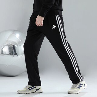 adidas阿迪达斯新款武极直筒裤男女运动休闲长裤春秋季透气裤子