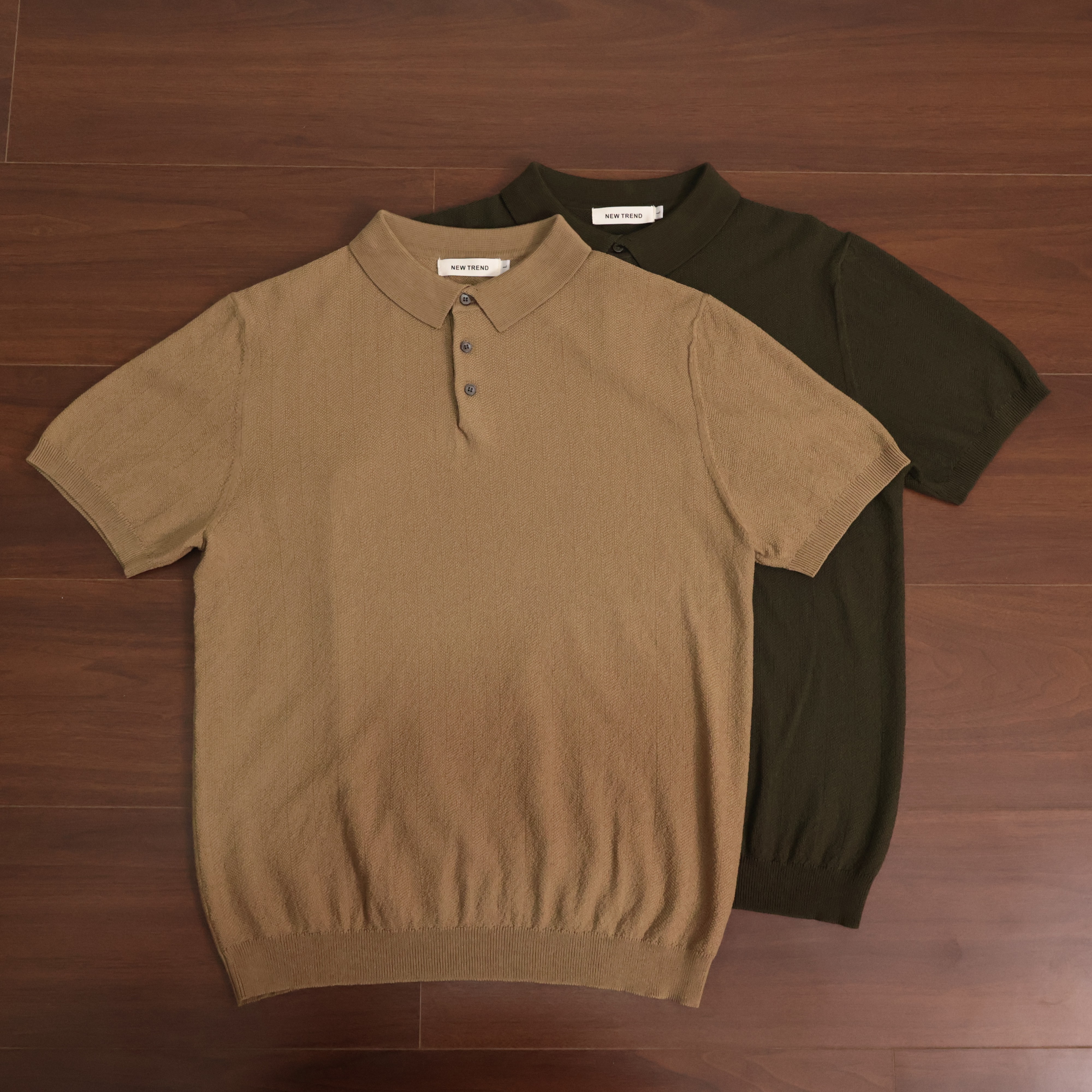 高织丝光棉翻领Polo衫短袖t恤