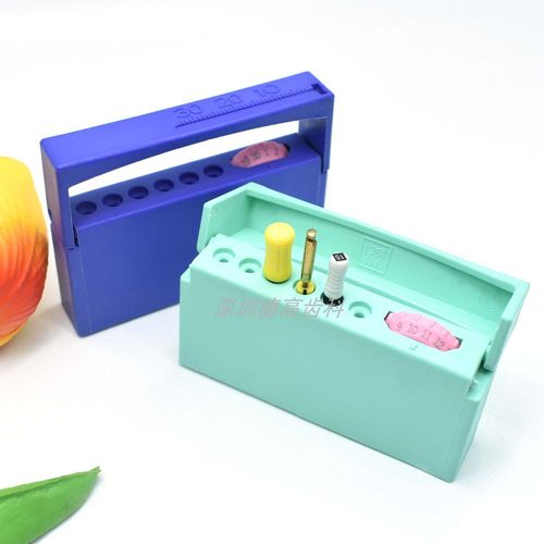 牙科材料6孔计数锉架口腔工具