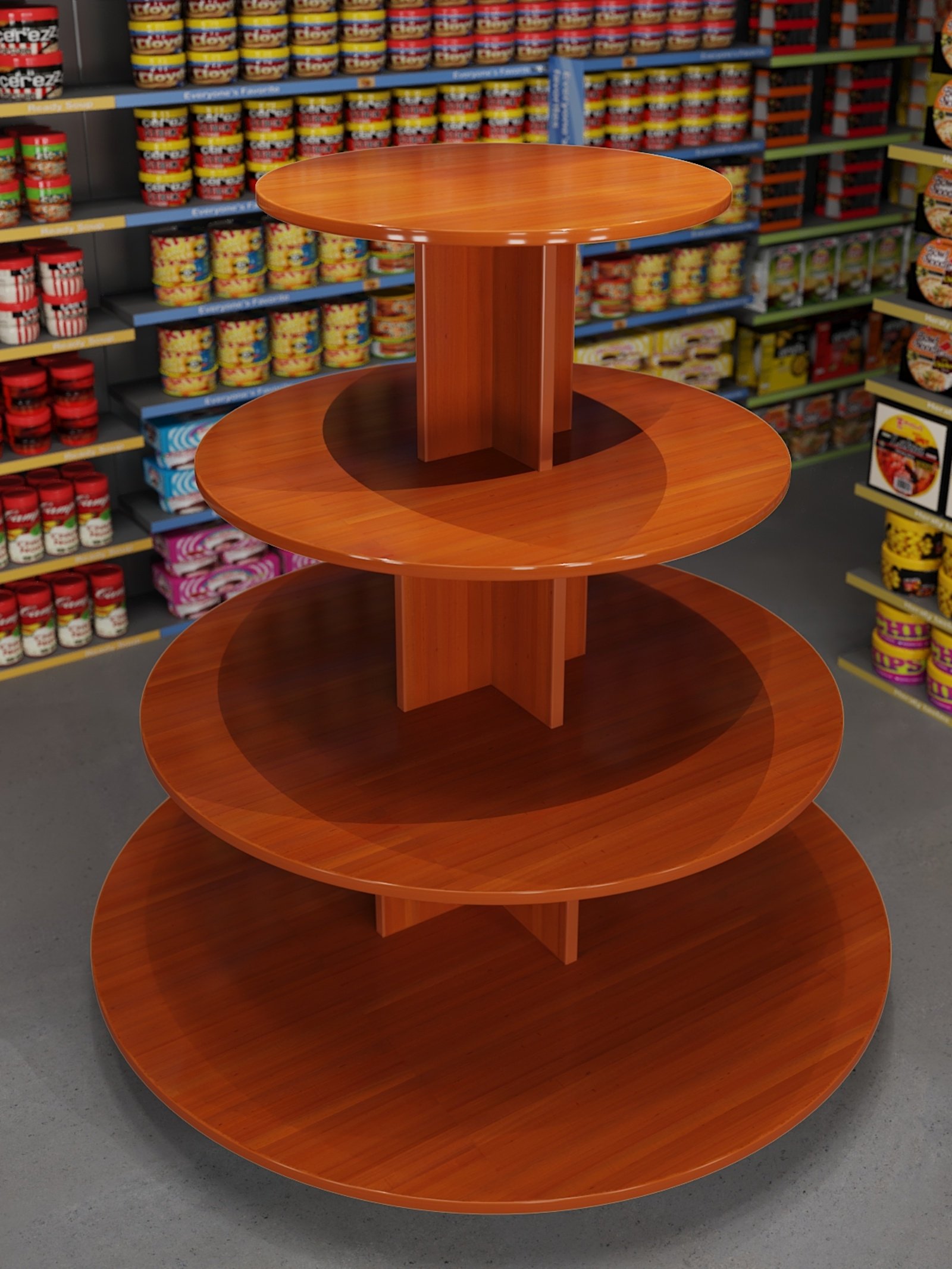 Screw-Free Shoe Shelf Mother and Baby Store Display Cabinet Display ...