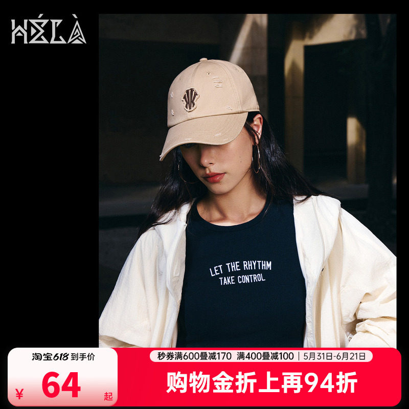 安踏凯里欧文同款休闲运动帽男女棒球帽鸭舌帽时尚户外遮阳帽