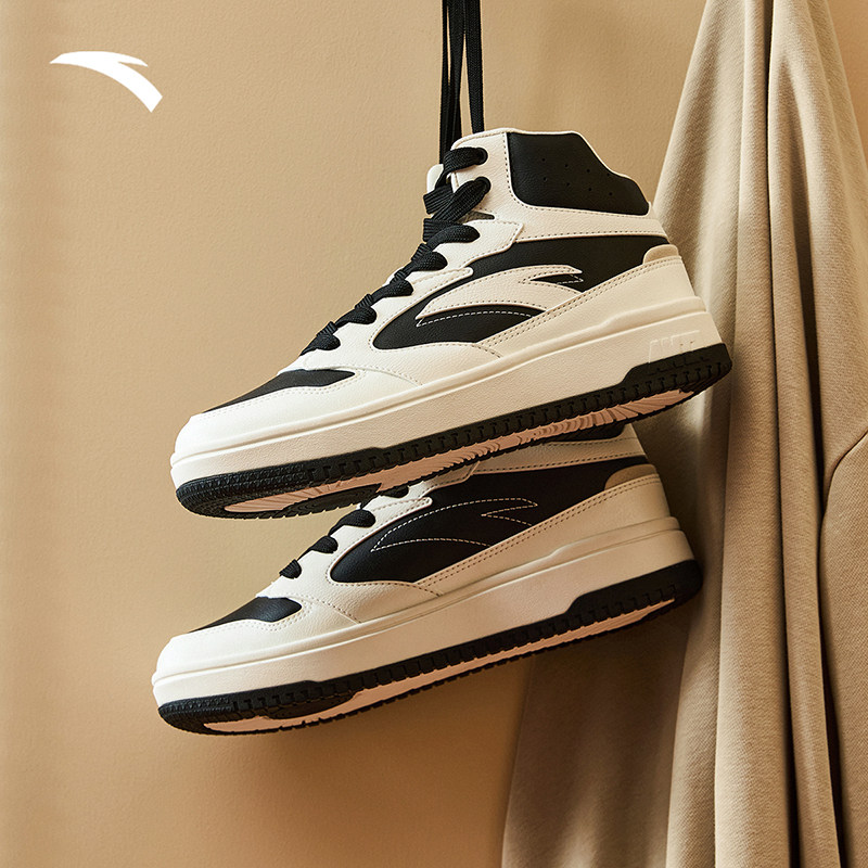 安踏零感高帮板鞋男冬季新款百搭耐磨高帮男鞋休闲潮流运动鞋,运动鞋new,板鞋,淘宝优惠券,粉丝福利购,淘宝优惠卷