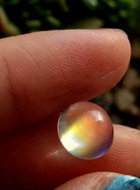 斯里兰卡妖孽月光石戒面