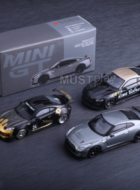 MINIGT 1149丰田GR86 1130谢尔比1089尼桑GT-R 1/64合金车模型