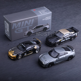 MINIGT 1149丰田GR86 1130谢尔比1089尼桑GT-R 1/64合金车模型