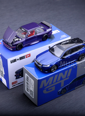 KAIDO MINIGT 1080宝马M5瓦罐车216宝马M3 GT合金车模型收藏摆件